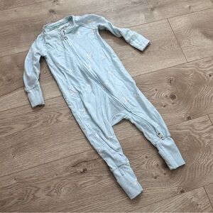 Loulou lollipop bird print tencell lyocell sleeper 6-12 months